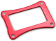 Robitronic - Untere Power-Pod-Platte 1,5mm rot eloxiert...
