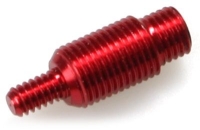 Robitronic - Stoßdämpfer-Zylinder Aluminium rot eloxiert (RA2059)