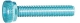 Take Off - M3x18mm Zylinderkopfschraube Licht blau (4)...