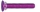 Take Off - M3x20mm Senkkopfschraube purple (4) (TS336P)