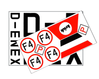 Krick - Klebebilder Klemm L 25 d (10172)