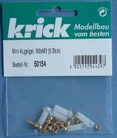 Krick - Mini-Kugelgel. M2xM2 (5 Stck) (50154)