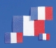 Krick - Flagge Frankreich 27x40 mm (2) (63471)