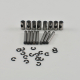 Krick - E-Clip + Bolzen + Kreuzzapfen (2 Satz) (613709)