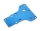Krick - Getriebeschutzplatte Aluminium blau (613893)