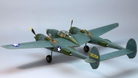 Krick - P-38 Lightning (F & M) Balsabausatz - 762mm