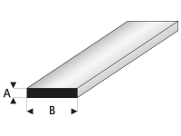 Krick - ASA Vierkantstab 1 x 5 x 1000mm