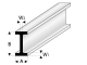 Krick - ASA Doppel-T-Profil 10x20x1000 mm (rb414-62)