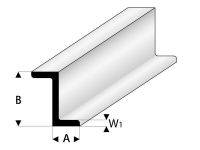 Krick - ASA Z-Profil 3x6x1000 mm (rb418-53)