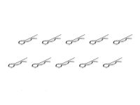 Hobbico - Karosserieklammer 6mm (10) (AR320005)