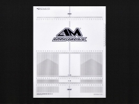 Arrowmax - Plastic Set-up Board Decal for 1/8, 1/10 (AM170073)
