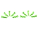 Arrowmax - small body clip 1/10 - fluorescent green  (10)...