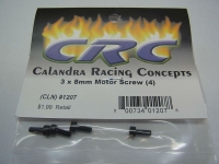 Calandra Racing Concepts - 3x8mm Motor-Schrauben (4) (CRC1207)