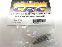 Calandra Racing Concepts - M4 x 30mm Flat Head Screw (2) (CRC1496)