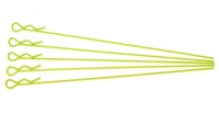 Xceed - Karosserieclipse, extra lang 1:10 - neon gelb (5) (XCE103127)