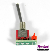 Hacker Motor DUPLEX 2,4EX Momenttaster (lang) für Sender DC (80001522)
