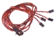 Voltmaster - cable harness SUB-D 12 poles male connector - open end - 80 cm