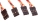 Voltmaster - Kabelsatz SUB-D Stecker für 4 Servos - Ende JR Buchse - 70cm