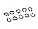 Extron - Lock washer Seeger ring 3,0mm (10 pieces)