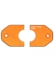 Arrowmax - Wheel Puller Plate For 1/32 Mini 4WD (Orange)...