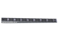 Arrowmax - Setting Gauge 1-4MM (0.1MM) For 1/32 Mini 4WD (Gray) (AM220023G)