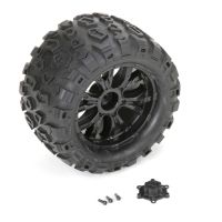 Horizon Hobby - Wheel and Tire Mounted (2): TEN MT (LOS43010)