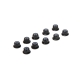 Horizon Hobby - M3 Flanged Aluminum Lock Nuts, Black (10)...