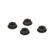 Horizon Hobby - M4 Aluminum Serrated Nuts, Low Profile,...