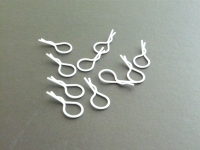 Xceed - big body clip 1/10 - white  (10) (XCE103137)