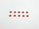 Xceed - Aluminium shim 3x6x1 Orange (10) (XCE103344)