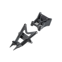 Horizon Hobby - Front Upper Arm/Shock Mount, RR Chassis Brace: BR (LOS231007)