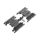 Hobbico - SCX10 II Skid Platten (AX31379)