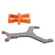 Team C - Aluminium CNC Mitteldifferentialhalter/ Carbon...