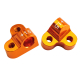 Team C - Aluminium Querlenkerhalter 2-teilig l/r v/h1.5...