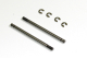 Team C - Dämpferschaft hinten 3x51mm (2 St.) 2WD/4WD...
