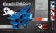 RC factory - Crack Fokker blue/white 8mm EPP - 890mm