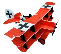 RC factory - Crack Fokker red/white 6mm EPP - 890mm