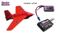 Hacker - Me-163 Set Ready to Bind (Camouflage) - 730mm