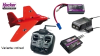 Hacker - Me-163 Set RTF (Rot - Mode 1) - 730mm