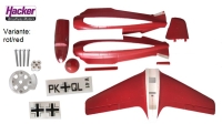 Hacker - Me-163 Bausatz (Rot) - 730mm
