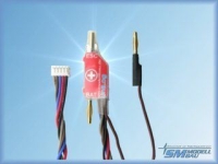 SM Modellbau - UniLog current sensor - socket at positive pole 40A 2mm