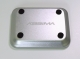 Absima Aluschale mit Magnetplatte silber (3000062)