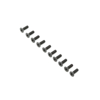 Losi - TLR Flachkopfschrauben M4x12 mm (10 Stk) (TLR255013)