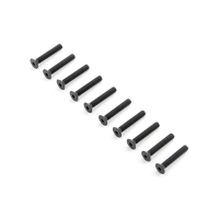 Losi - TLR Flachkopfschraube M5x30 mm (10 Stk) (TLR255030)