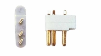 Multiplex plug (MPX) 3-pin (5 pieces)