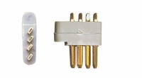 Multiplex - Stecker (MPX) 4-Pol (5 Stück)