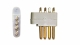 Multiplex Stecker (MPX) 4-Pol (5 Stück)