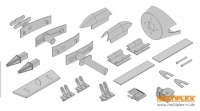 Multiplex - EasyGlider 4 - Kunststoffteilesatz