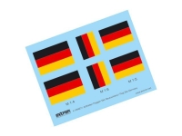 Extron - Aufkleber Flaggensatz Deutschland