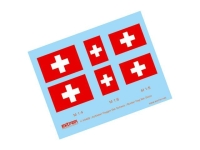 Extron - Aufkleber Flaggensatz Schweiz